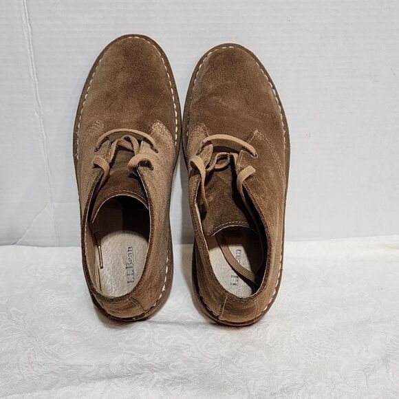 LL BEAN Stonington Brown Suede Leather Chukka Ankle Boots Booties‎ Women's 9M - Picture 8 of 12